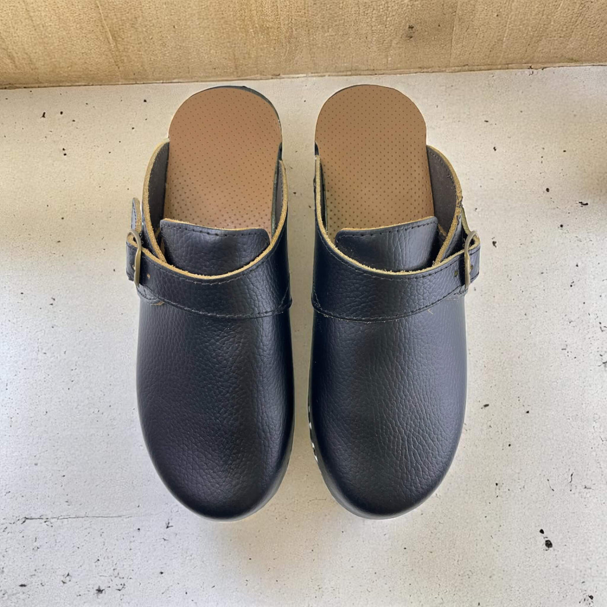 PU-Clogs Work black